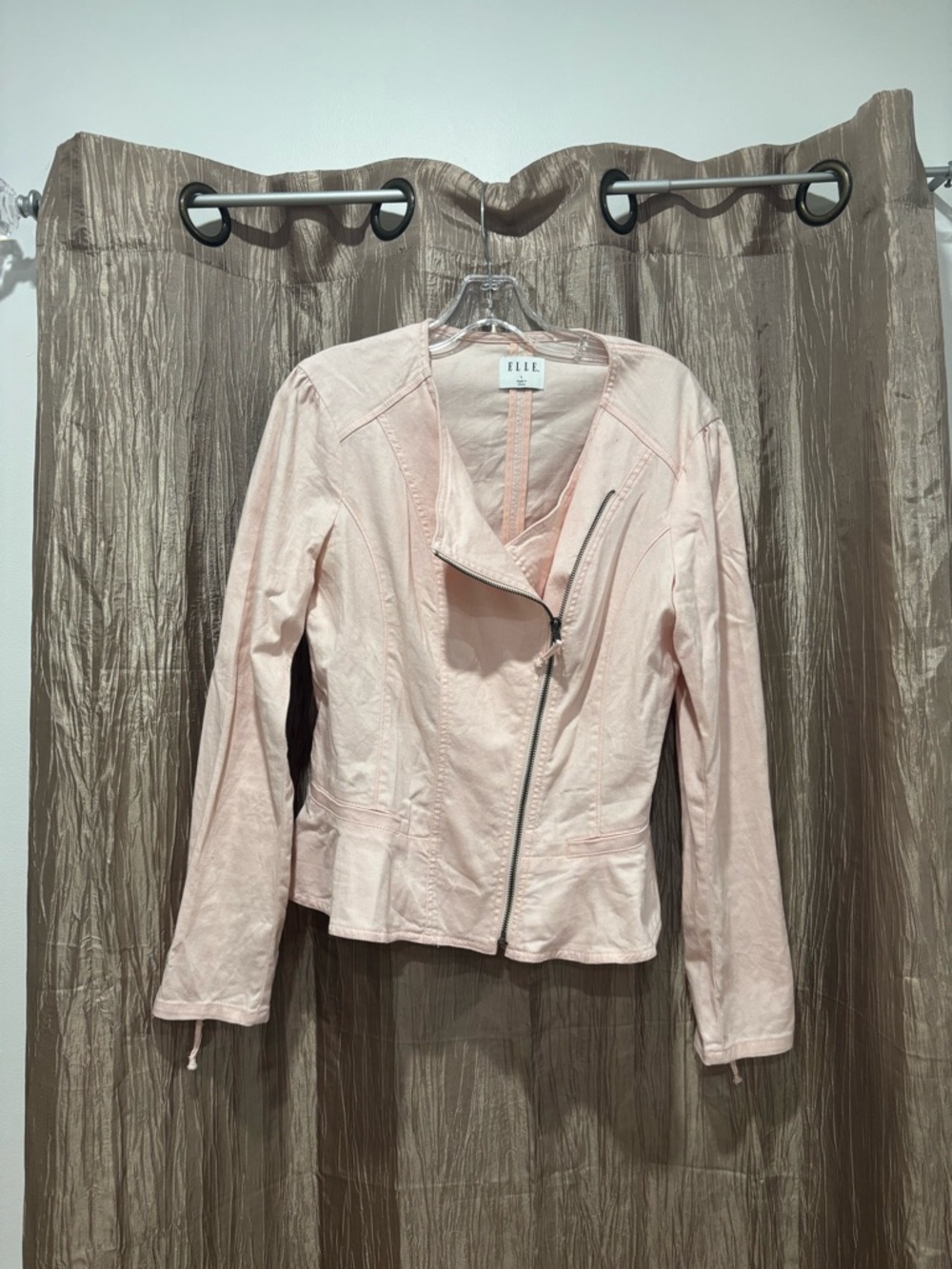 Elle Light Blush Jean Jacket